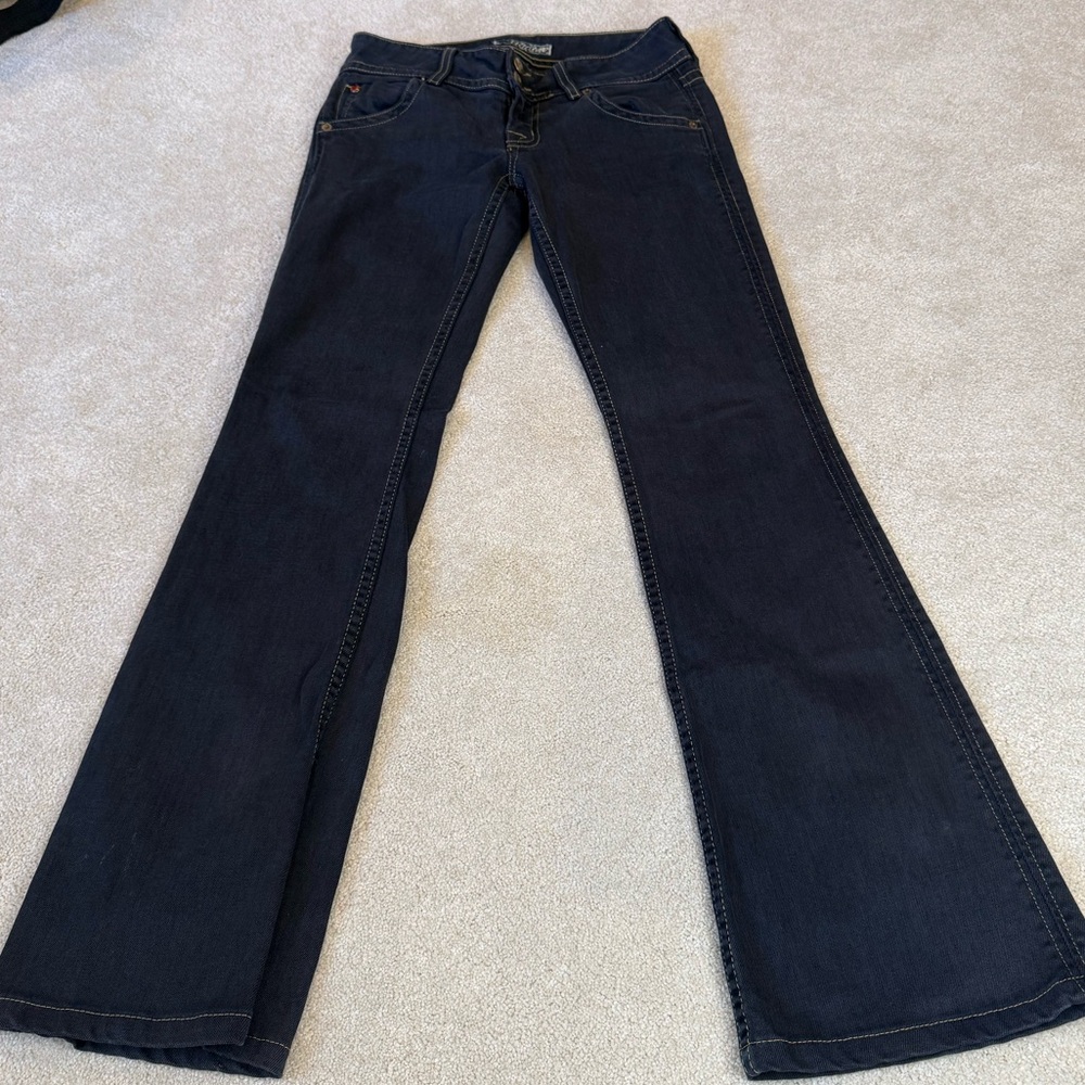 Hudson Jeans Dark Indigo Flare Jeans